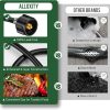 Alloxity Propane Hose Adapter Brass Nylon Grill Connector-5