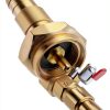YITOUU Propane Refill Adapter Brass Hose Camping Grill-2