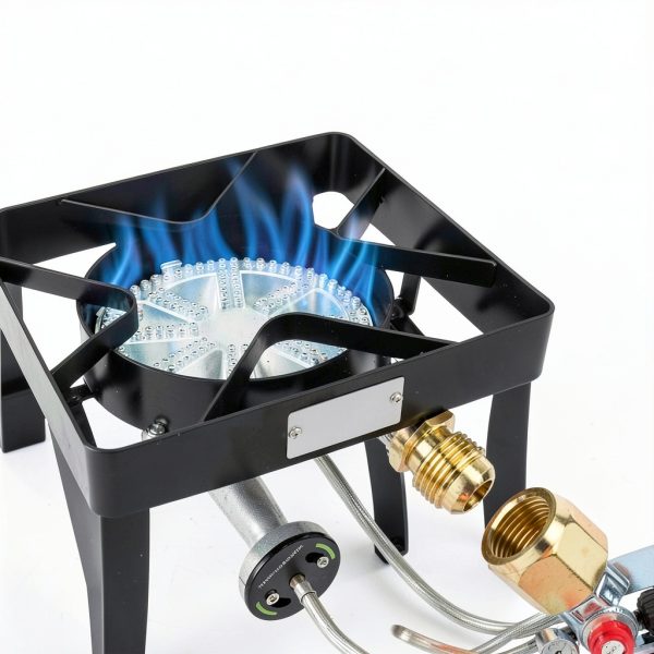 GASPRO Propane Regulator Adjustable Stainless Steel Hose-6