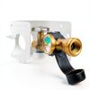 DOZYANT Propane Tank Gauge Brass Modern Visual Alarm-3
