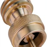 GASPRO Propane Adapter Brass Connector for Grill Tanks-0