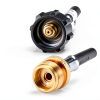 GasSaf Propane Adapter Hose Brass Rubber Grill Connector-3
