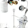DOZYANT Propane Tank Gauge Brass Modern Visual Alarm-2