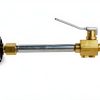 Flame King Propane Refill Adapter Brass Valve Grill-3