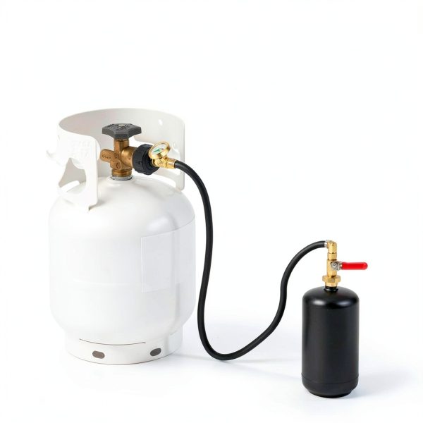 Propane Refill Adapter Detoypapa Brass Hose Gauge Valve-6