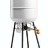 Flame King Propane Refill Adapter Brass Valve Grill-1