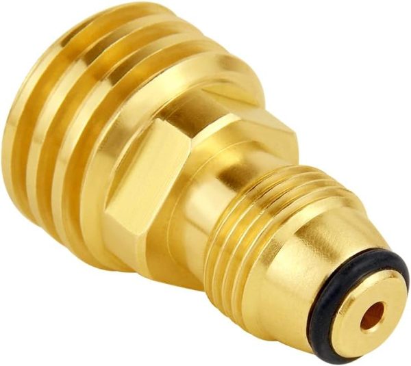 Hooshing Propane Adapter Brass Quick Connect for Grills-4