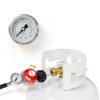 NUPICK Propane Regulator Adjustable Pressure Gauge Hose-5