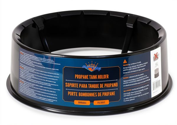 Propane Tank Stabilizer Flame King Universal Fit Black-2