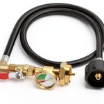 YITOUU Propane Refill Adapter Brass Hose Camping Grill-0