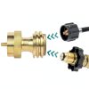 GASPRO Propane Adapter Brass Connector for Grill Tanks-2