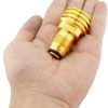 Hooshing Propane Adapter Brass Quick Connect for Grills-5