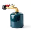 Konros Propane Refill Adapter Brass Reusable Quick Refill-5