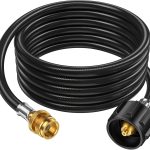 Alloxity Propane Hose Adapter Brass Nylon Grill Connector-0
