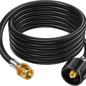 Alloxity Propane Hose Adapter Brass Nylon Grill Connector-0
