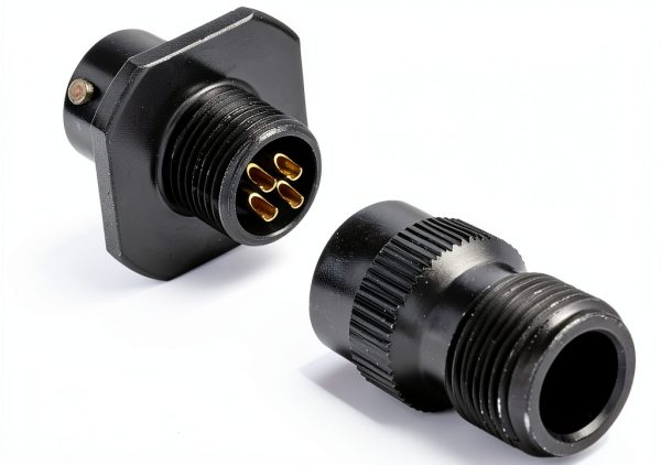Amphenol PT01A-8-4S Circular Connector Socket Shell 4 Contact Bayonet-1