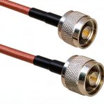 RG400 Double Shielded N-Male to N-Male Connector QINTINYIN 6ft Cable-0