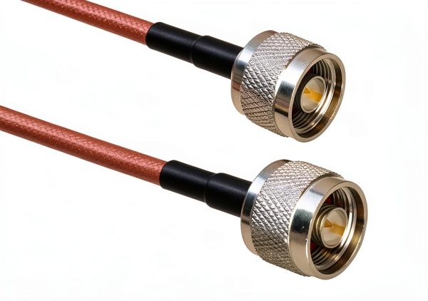 RG400 Double Shielded N-Male to N-Male Connector QINTINYIN 6ft Cable-0