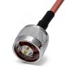 RG400 Double Shielded N-Male to N-Male Connector QINTINYIN 6ft Cable-2