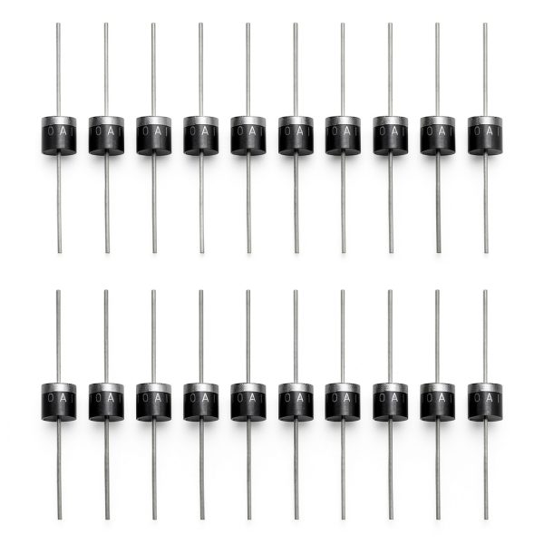 (20 Pcs) DSSRQI 10A10 Rectifier Diode, 10A 1000V R-6 Axial Electronic Silicon Diodes-5