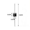 (20 Pcs) DSSRQI 10A10 Rectifier Diode, 10A 1000V R-6 Axial Electronic Silicon Diodes-1