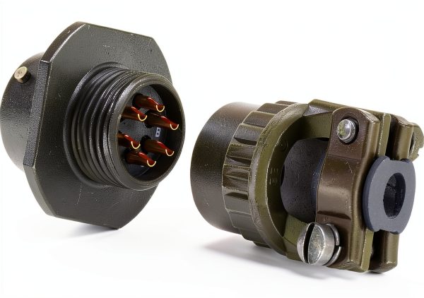 Amphenol PT01A-10-6S Circular Connector Socket Bayonet Coupling-1