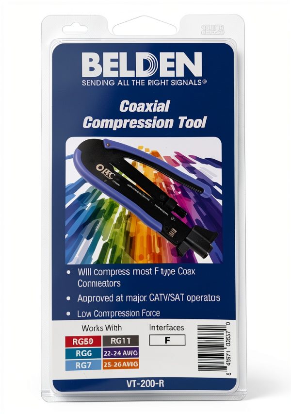 Coaxial Compression Tool PPC Professional Miniature Crimper-0
