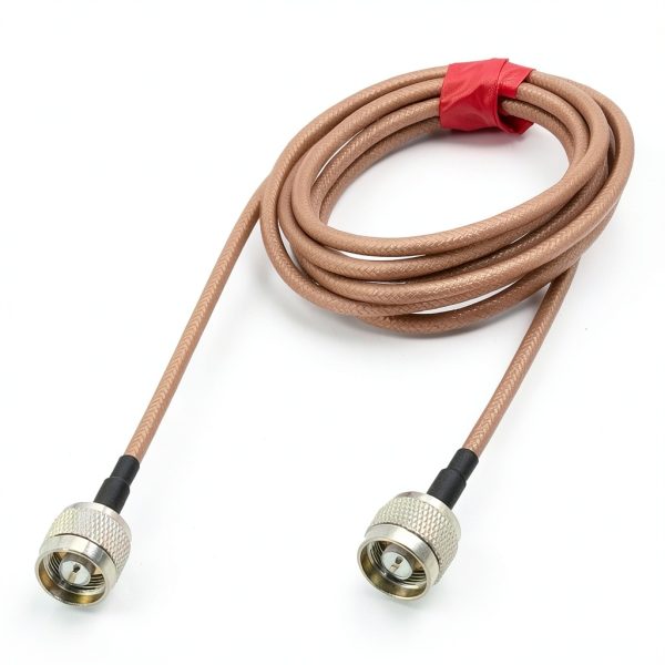 RG400 Double Shielded N-Male to N-Male Connector QINTINYIN 6ft Cable-1