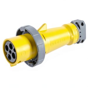 Pin and Sleeve Connector 100A 125/250V Hubbell M4100C12R Cylindrical-0
